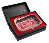 RAW CRYSTAL GLASS ASHTRAYS “AFICIONADO”