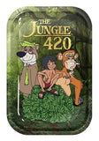 Scatola di metallo con vassoio per rotolare - The Jungle 420