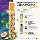 Filtri a carbone attivo GRANNYS Weed Deluxe ø 6 mm, confezione da 50