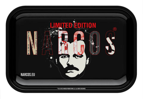 ROLLING TRAY NARCOS BLACK