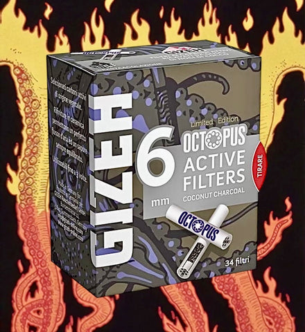 GIZEH ACTIVE FILTER 6MM OCTOPUS 2.0