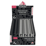 GIZEH CARTINA KING SIZE BLACK EXTRA FINE