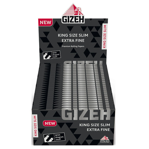 GIZEH CARTINA KING SIZE BLACK EXTRA FINE
