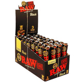 CONES RAW KING SIZE 3 - BLACK PACK