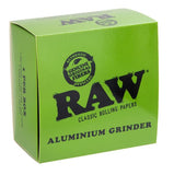 CNC Aluminium Grinder/Pollinator, 4-part, ø 56mm "RAW Green"