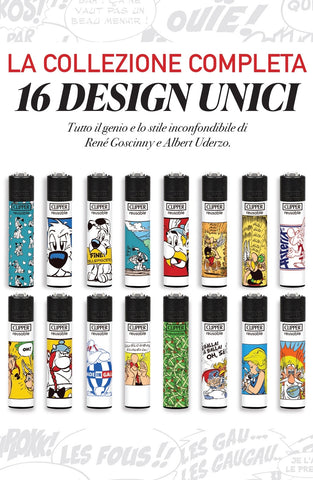 Clipper Large Asterix & Obelix – Collezione da 16 clipper .