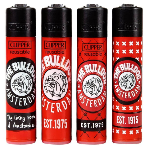 CLIPPER THE BULLDOG LIGHTER RED