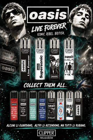 Nuova LIMITED EDITION dedicata agli OASIS 12 clipper