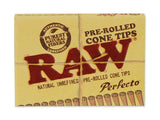 RAW Perfecto Pre-Rolled Cone Tips Filtertips