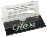GLASS Clear King Size transparentes Papier ( CELLULOSA VEGETALE)