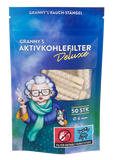 Filtri a carbone attivo GRANNYS Weed Deluxe ø 6 mm, confezione da 50