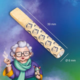 Filtri a carbone attivo GRANNYS Weed Deluxe ø 6 mm, confezione da 50