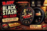 RAW BLACK Stash Clock