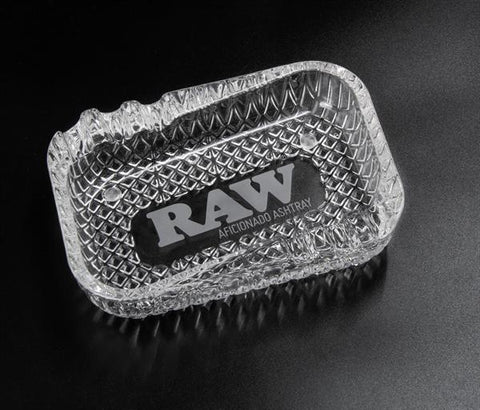 RAW CRYSTAL GLASS ASHTRAYS “AFICIONADO”
