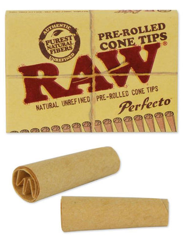 RAW Perfecto Pre-Rolled Cone Tips Filtertips