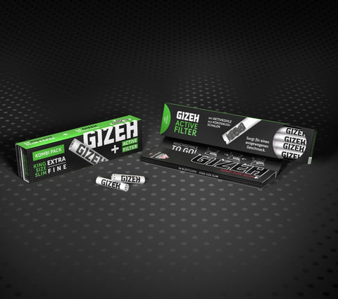 GIZEH BLACK® KSS + ACTIVE FILTERS