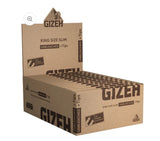 Box GIZEH Unbleached King Size Slim + Tips