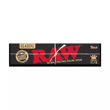 CARTINE RAW CLASSIC BLACK KING SIZE SLIM LUNGHE