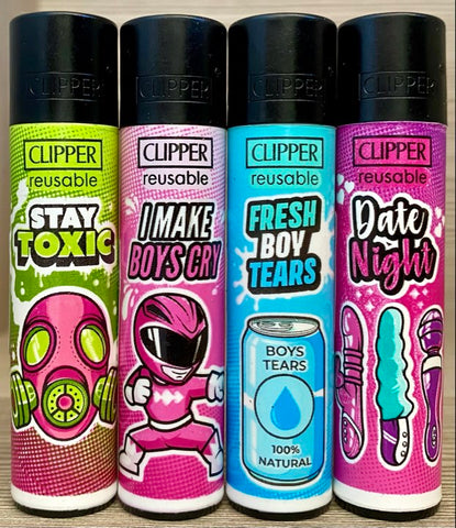 CLIPPER GIRLY SLOGAN