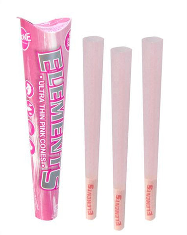 ELEMENTS PINK KING SIZE CONES