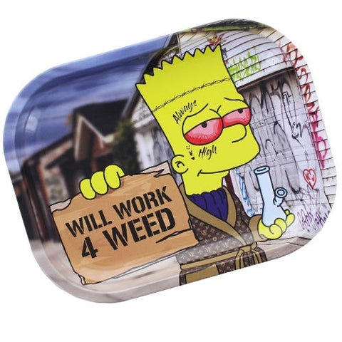 ROLLING TRAY THE SIMPSONS