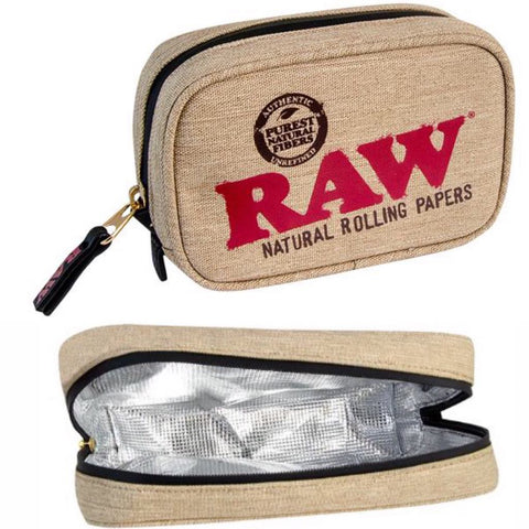 RAW SMELL PROOF SMOKERS POUCH(small)