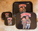 ROLLING TRAY BIG-BACKWOODS RICK & MORTY 2