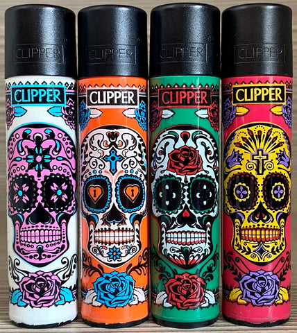 CLIPPER MEXICAN SKULLS