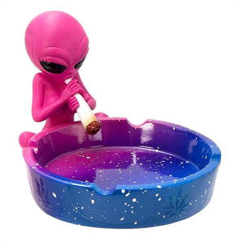 POSACENERE “ALIEN WITH JOINT” BLU&PINK
